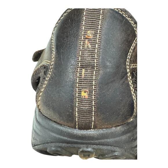 Skechers Shape Ups Trim Step Women's 11 Brown Shoes Fitness Fisherman Sandals - Picture 4 of 11